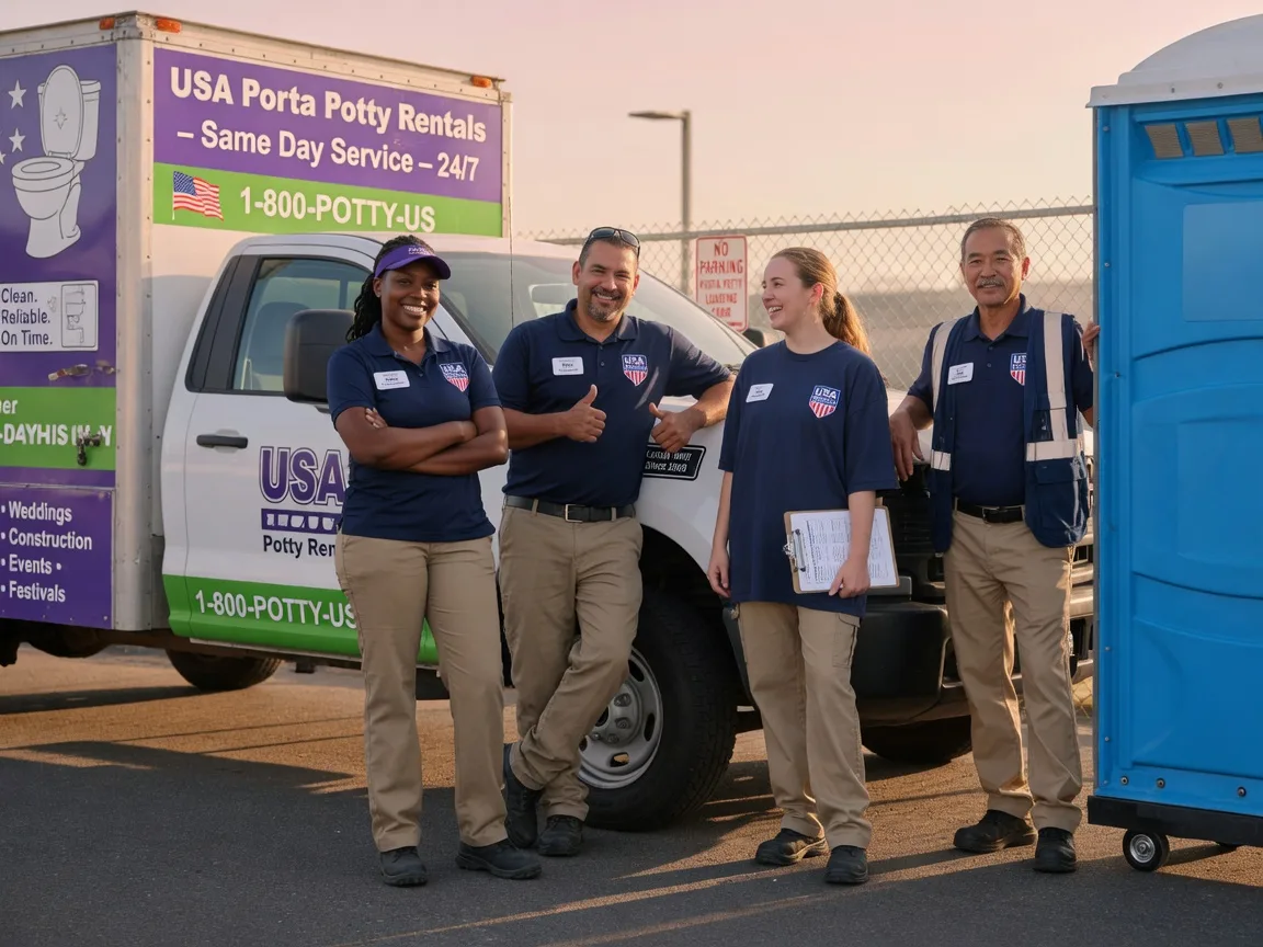 Porta Potty Rental company in North Wales, PA